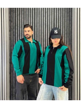 دورس یقه نیم زیپ کد 3328